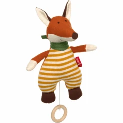 Sigikid ® Gebreide Muziekdoos Vos -Kinderspeelgoed sigikid gebreide muziekdoos vos a326470 2