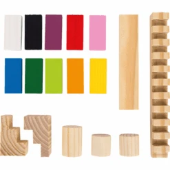 Small Foot ® Domino Rally XXL 7 Small Foot ® Domino Rally XXL -Kinderspeelgoed small foot domino rally xxl a303242 2