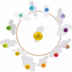 Small Foot ® Mobiele Regenboog -Kinderspeelgoed small foot mobiele regenboog a378231 3