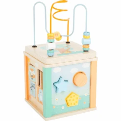 Small Foot ® Motor Cube Pastel -Kinderspeelgoed small foot motor cube pastel a304327 4