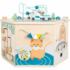 Small Foot ® Motor Cube XXL Huisdieren -Kinderspeelgoed small foot motor cube xxl huisdieren a329229 3