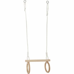 Small Foot ® Trapeze Met Houten Turnringen