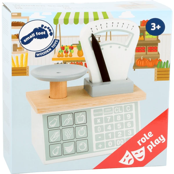 Small Foot® Weegschaal Van Hout 4 Small Foot® Weegschaal Van Hout - Afbeelding 4