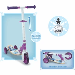 "Smoby De IJskoningin Houten Scoot Er, 3 Wielen" -Kinderspeelgoed smoby de ijskoningin houten scoot er 3 wielen a333849 2