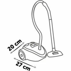 Smoby Hoover Eco Clean -Kinderspeelgoed smoby hoover eco clean a355997 3