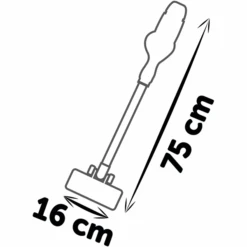 Smoby Kinder Steelstofzuiger Rowenta Air Force -Kinderspeelgoed smoby kinder steelstofzuiger rowenta air force a355999 4