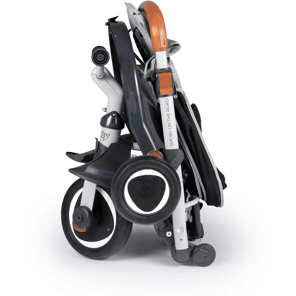Smoby Opvouwbare Trike, Grijs/zwart 5 Smoby Opvouwbare Trike, Grijs/zwart - Afbeelding 5