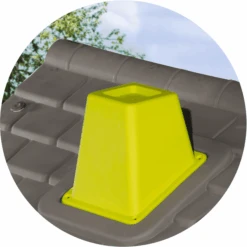 Smoby Speelhuis Neo Jura Lodge Accessoires Schoorsteen -Kinderspeelgoed smoby speelhuis neo jura lodge accessoires schoorsteen a258691 1