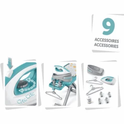 Smoby Strijkplank Met Stoom Station -Kinderspeelgoed smoby strijkplank met stoom station a355984 4