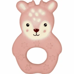 SPIEGELBURG COPPENRATH Bijtring Van Natuurlijk Rubber Met Herten - Little Wonder