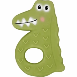 SPIEGELBURG COPPENRATH Bijtring Van Natuurrubber Krokodil - Little Wonder
