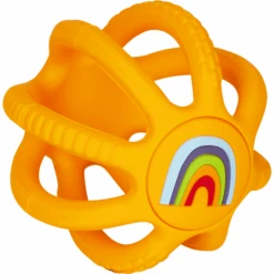 SPIEGELBURG COPPENRATH Silicone Grijpbal Regenboog - BabyGlück