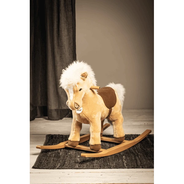 STEIFF Hobbelpaard „Pony Franzi“ 70 Cm Blond 2 STEIFF Hobbelpaard „Pony Franzi“ 70 Cm Blond - Afbeelding 2