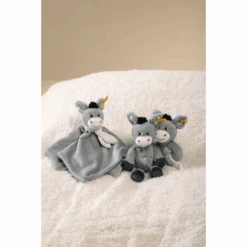 Steiff Knuffeldoekje Ezel Dinkie Grijs-blauw, 26 Cm -Kinderspeelgoed steiff knuffeldoekje ezel dinkie grijs blauw 26 cm a351955 2