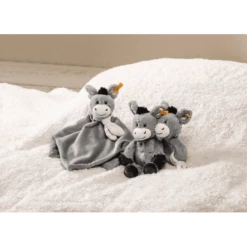Steiff Knuffeldoekje Ezel Dinkie Grijs-blauw, 26 Cm -Kinderspeelgoed steiff knuffeldoekje ezel dinkie grijs blauw 26 cm a351955 3