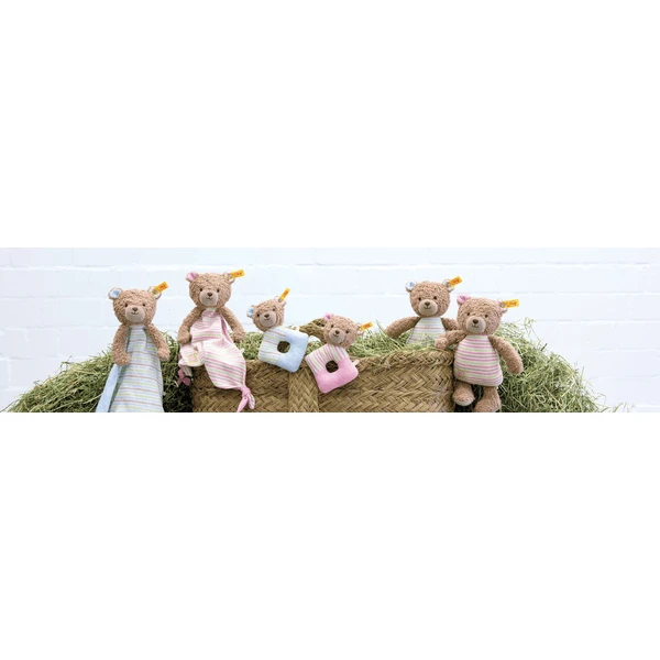 Steiff Knuffeldoekje Teddybeer Rosy GOAT 28 Cm 3 Steiff Knuffeldoekje Teddybeer Rosy GOAT 28 Cm - Afbeelding 3