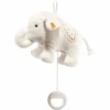 Steiff Muziekdoos Elefaentle Wit, 15 Cm