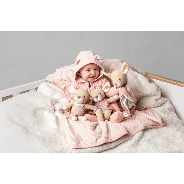 Steiff Raja Hert Muziekdoos, Beige/roze 2 Steiff Raja Hert Muziekdoos, Beige/roze - Afbeelding 2