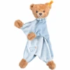 STEIFF Slaap-goed-Beer Knuffeldoek 30 Cm, Blauw