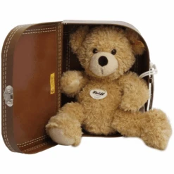 STEIFF Teddybeer „Finn“ 28 Cm Beige Met Koffer 9 STEIFF Teddybeer „Finn“ 28 Cm Beige Met Koffer -Kinderspeelgoed steiff teddybeer finn 28 cm beige met koffer a021101 4