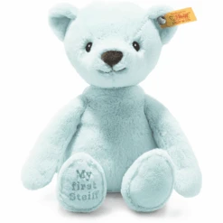Steiff Zacht Cuddly Friends Mijn First Steiff Teddy Bear , Blauw