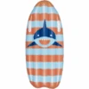 SWIM ESSENTIALS Swim Essential S Opblaasbare Surf Board Haai Gestreept