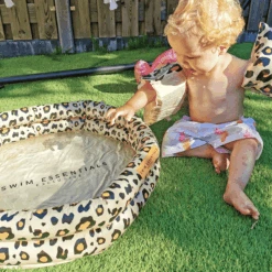 SWIM ESSENTIALS Swim Essential S Print Ed Baby Pool Beige Luipaard 60 Cm 2 Ringen -Kinderspeelgoed swim essential s print ed baby pool beige luipaard 60 cm 2 ringen a359617 4