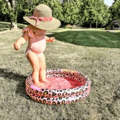 SWIM ESSENTIALS Swim Essential S Print Ed Baby Pool Rose Goud Luipaard 60 Cm 2 Ringen -Kinderspeelgoed swim essential s print ed baby pool rose goud luipaard 60 cm 2 ringen a359615 4
