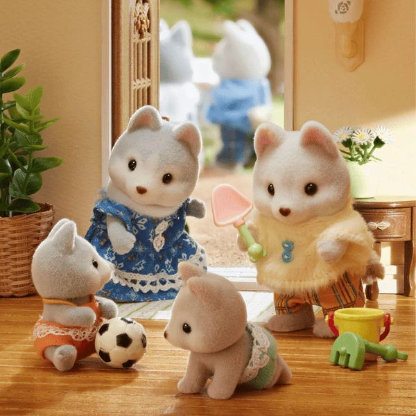Sylvanian Families ® Husky Famillie 5 Sylvanian Families ® Husky Famillie - Afbeelding 5