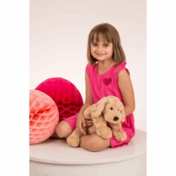 Teddy HERMANN 40cm Slanke Teddy Hond Beige -Kinderspeelgoed teddy hermann 40cm slanke teddy hond beige a093318 2