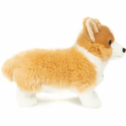 Teddy HERMANN ® Corgi Staand Licht Bruin - Wit, 30 Cm -Kinderspeelgoed teddy hermann corgi staand licht bruin wit 30 cm a359220 3