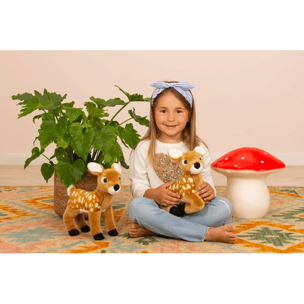 Teddy HERMANN ® Fawn Staand Licht Bruin, 25 Cm 2 Teddy HERMANN ® Fawn Staand Licht Bruin, 25 Cm - Afbeelding 2