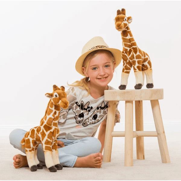Teddy HERMANN® Giraff Staand, 38 Cm 2 Teddy HERMANN® Giraff Staand, 38 Cm - Afbeelding 2