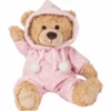 Teddy HERMANN ® Pyjamabeer Roze 30 Cm