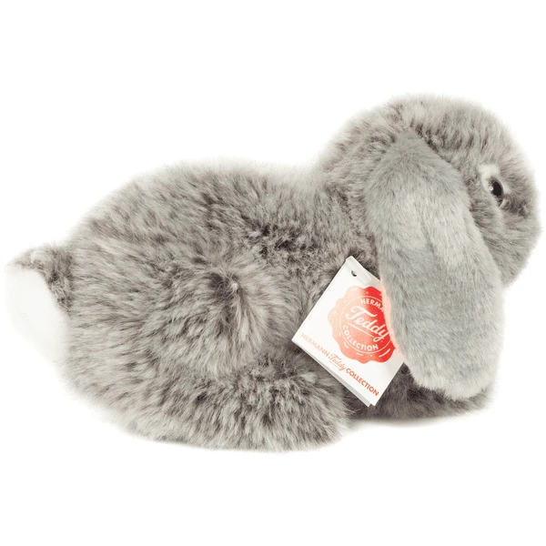 Teddy HERMANN ® Ram Konijn Grijs, 18 Cm 4 Teddy HERMANN ® Ram Konijn Grijs, 18 Cm - Afbeelding 4