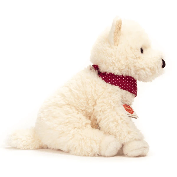 Teddy HERMANN ® Westhighland Terrier Zittend 30 Cm 3 Teddy HERMANN ® Westhighland Terrier Zittend 30 Cm - Afbeelding 3