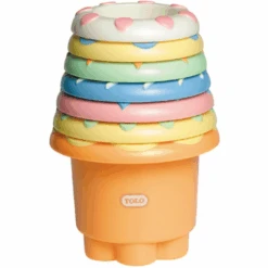 TOLO ® Regenboog Stapel Mok -Kinderspeelgoed tolo regenboog stapel mok a350327 4