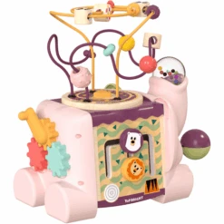 Top B Right Toys® 5 In 1 Motorische Activiteiten Kubus Olifant 8 Top B Right Toys® 5 In 1 Motorische Activiteiten Kubus Olifant -Kinderspeelgoed top b right toys 5 in 1 motorische activiteiten kubus olifant a399276 3