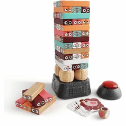 Top B Right Toys® Houten Stapeltoren Poedervat