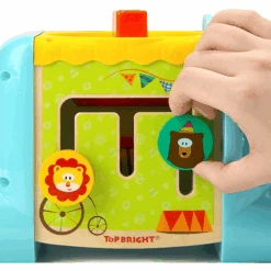 TopBright Toys® 5 In 1 Motorkubus Olifant -Kinderspeelgoed topbright toys 5 in 1 motorkubus olifant a313350 2