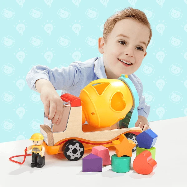 TopBright Toys® Bouwvoertuig Met Vorm-leerspel 5 TopBright Toys® Bouwvoertuig Met Vorm-leerspel - Afbeelding 5