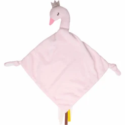 Tryco Pluche Knuffeldoek Zwaan Ivy -Kinderspeelgoed tryco pluche knuffeldoek zwaan ivy a394198 2