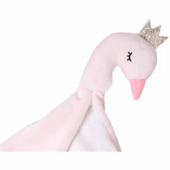 Tryco Pluche Knuffeldoek Zwaan Ivy -Kinderspeelgoed tryco pluche knuffeldoek zwaan ivy a394198 3