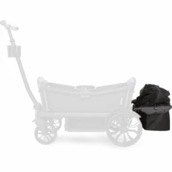 Veerse Achtertas Donkergrijs/zwart