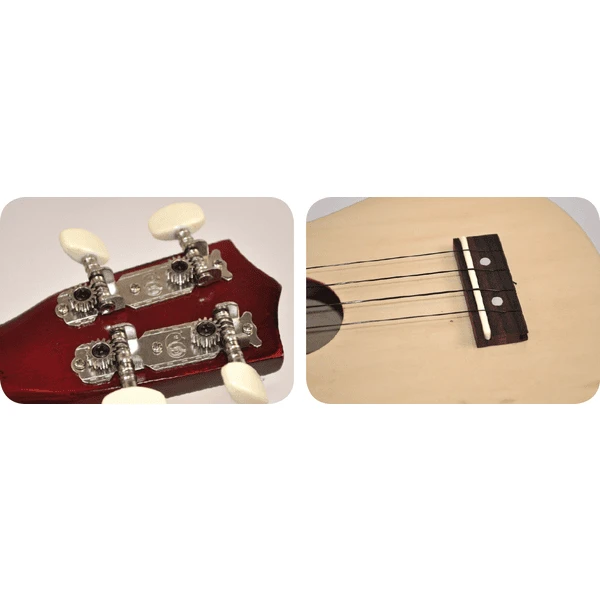 VOGGENREITER Voggy's Kindergitaar Natuur (ukelele) 3 VOGGENREITER Voggy's Kindergitaar Natuur (ukelele) - Afbeelding 3