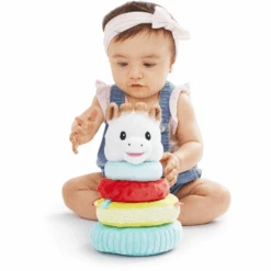 VULLI Sophie La Girafe® Stack Pyramide Plush -Kinderspeelgoed vulli sophie la girafe stack pyramide plush a329439 3