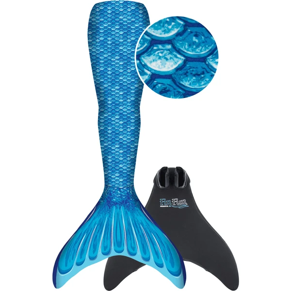 XTREM Speelgoed En Sport - FIN FUN Mermaid Merm Aiden S Original L/XL, Blauw 1 XTREM Speelgoed En Sport - FIN FUN Mermaid Merm Aiden S Original L/XL, Blauw