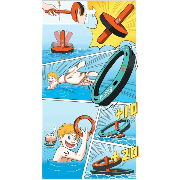 XTREM Speelgoed En Sport - SUMMER GAMES 3 In 1 Pool Ring Toss Set 4 XTREM Speelgoed En Sport - SUMMER GAMES 3 In 1 Pool Ring Toss Set - Afbeelding 4