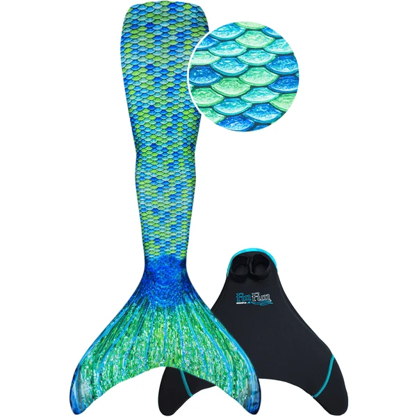 XTREM Toys And Sports FIN FUN Zeemeermin Mermaidens Original Maat L Aussie Green 1 XTREM Toys And Sports FIN FUN Zeemeermin Mermaidens Original Maat L Aussie Green