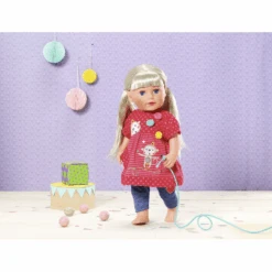 Zapf Creation Baby Annabell® Jurkje Katzenberger -Kinderspeelgoed zapf creation baby annabell jurkje katzenberger a251192 4